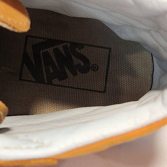 Vans SK8-Hi Sneakers Hi-Top Desert Sun‎ Orange Suede Upper Adult Size 4 / 5.5 - Picture 8 of 10